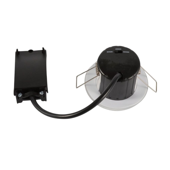 LED Dimmable Spotlights Downlights IP65 Waterproof – 4 Bezel Colour Options - Multi Buy Savings