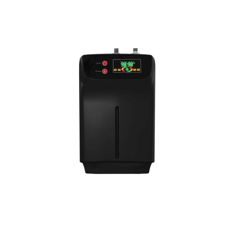 Black 3-in-1 Instant Boiling Water Kitchen Tap – 2.4L Digital Boiler, Filter & 360° Swivel