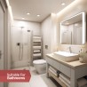 LED Dimmable Spotlights Downlights IP65 Waterproof – 4 Bezel Colour Options - Multi Buy Savings
