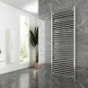 600mm (w)  x 1600mm (h) "Straight Chrome" Towel Rail