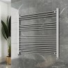 900mm (w)  x 900mm (h) "Straight Chrome" Towel Rail