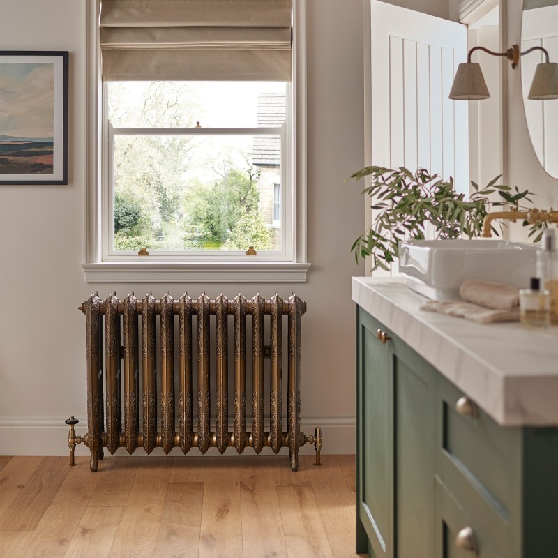 765mm (h) Charlestone 3 Column Traditional Cast Iron Rads