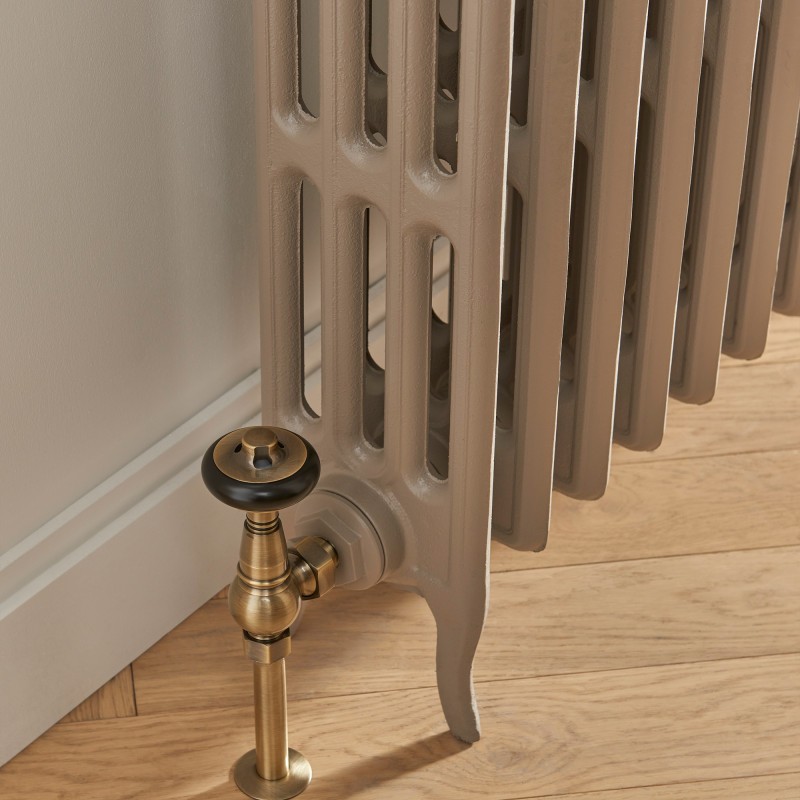 Gladstone 813mm 4 Column Cast Iron Radiator - Insitu
