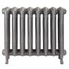 Shelby 570mm 2 Column Ornamental Cast Iron Radiator - Side View