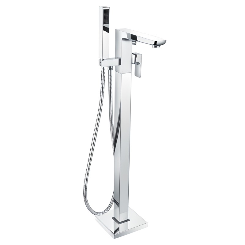 Marengo Chrome Floor Standing Bath/Shower Mixer