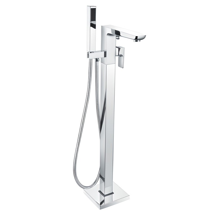 Marengo Chrome Floor Standing Bath/Shower Mixer