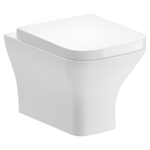 Parma Back To Wall WC & Wrapover Soft Close Seat