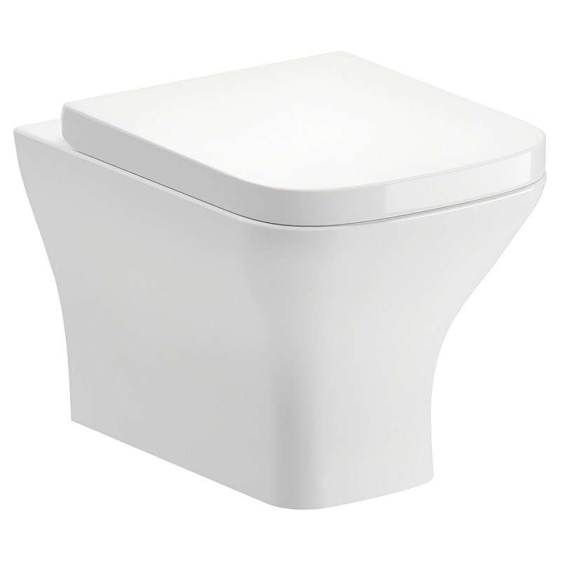 Parma Back To Wall WC & Wrapover Soft Close Seat