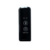 550mm (w) x 660mm (h) x 235mm (d) Axis Matt Black Dry Electric Towel Shelf Radiator (In-Built Controller)