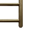 Vertis Designer Brushed Brass PVD Plated, Stainless Steel Towel Rails (3 Sizes)