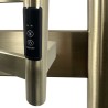 500mm (w) x 800mm (h) Strata Brushed Brass Stainless Steel Close Up