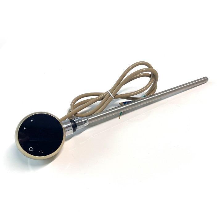 Athena Brushed Brass WIFI Thermostatic Electric Heating Element