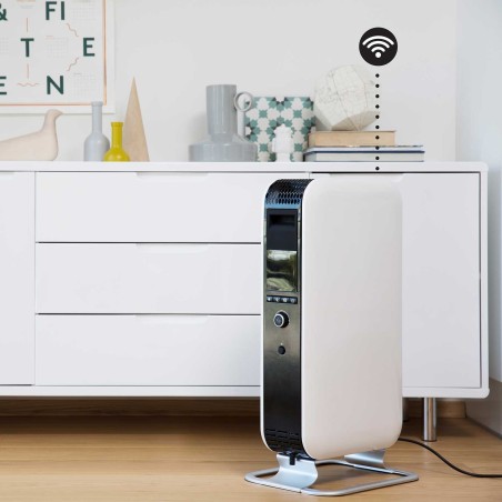 1500W WIFI Enabled Mill Electric Oil-Filled Vertical Free Standing Heater