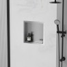 300 x 300mm Shower Niche - Stainless Steel