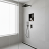300 x 300mm Shower Niche - Black