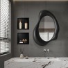 300 x 300mm Shower Niche - Black