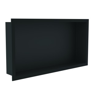 300 x 600mm Shower Niche - Black