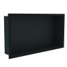 300 x 600mm Shower Niche - Black