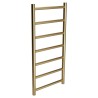 Vertis Designer Brushed Brass PVD Plated, Stainless Steel Towel Rails (3 Sizes)