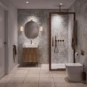 Roma Marble Hydrocore - Showerwall Panels - Insitu