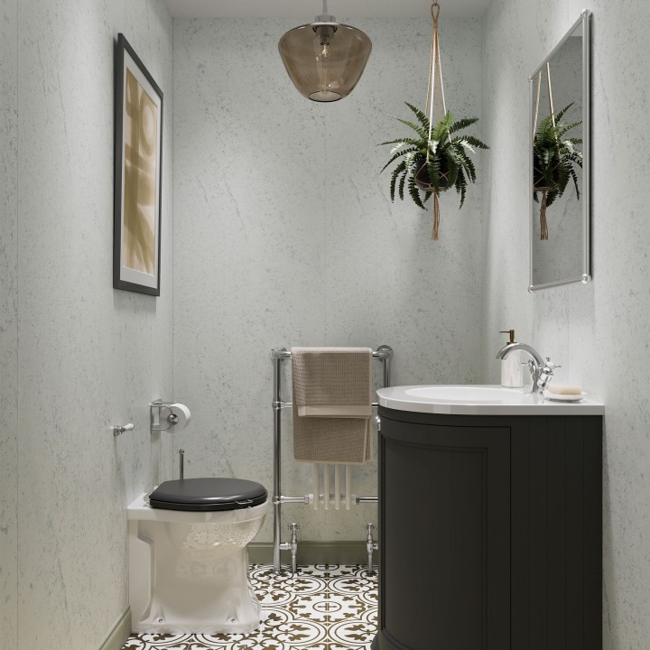 Pebble Hydrocore - Showerwall Panels - Insitu