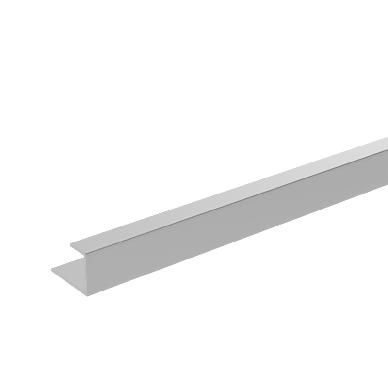 Showerwall End Trims - Satin Silver