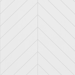 Snow White Chevron Tile Effect - Showerwall Panels