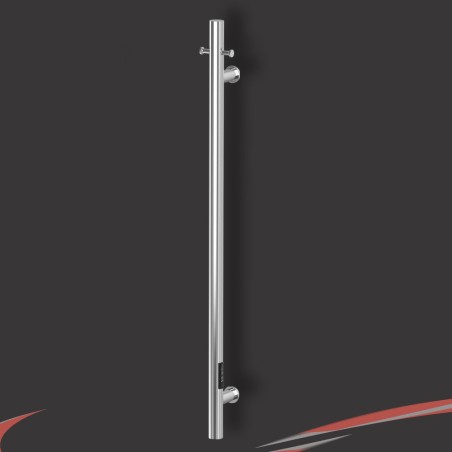 100mm (w) x 1100mm (h) Polished Stainless Steel Dry Electric Coat Robe Hanger/Dryer (In-Built Controller)