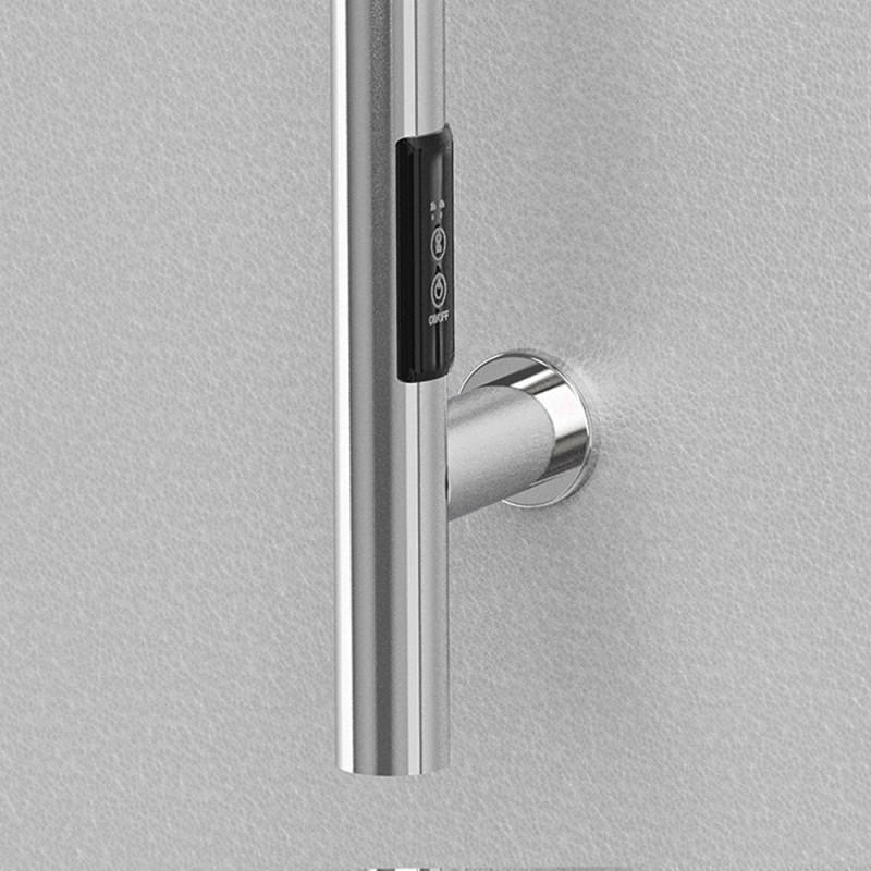 100mm (w) x 1100mm (h) Polished Stainless Steel Dry Electric Coat Robe Hanger/Dryer (In-Built Controller)
