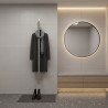 100mm (w) x 1100mm (h) Polished Stainless Steel Dry Electric Coat Robe Hanger/Dryer (In-Built Controller)