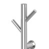 140mm (w) x 1100mm (h) Polished Stainless Steel Dry Electric Coat Robe Hanger/Dryer (In-Built Controller)