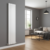318mm (w) x 1800mm (h) Vesuvius White Aluminium Radiator