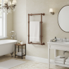 500mm (w) x 750mm (h) Harley Brushed Bronze Traditional Wall Mounted Towel Rail Radiator