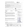 550mm(w) Round Polished Stainless Steel Heated Electric Towel Bars (Pack of 3)