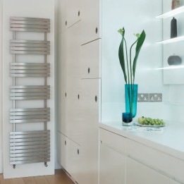 Aeon "Stanza" Designer Brushed & Polished Stainless Steel Towel Rails (3 Sizes)