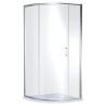 Chrome Rene Single Door Quadrant Shower Enclosure - 900mm