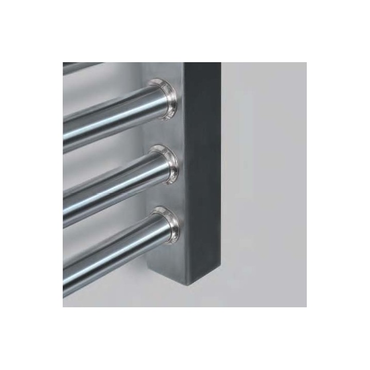Aeon "Serhad" Designer Brushed Stainless Steel Towel Rails (6 Sizes)