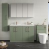 Arno 1200mm Freestanding Cupboard Double Sink Vanity Units