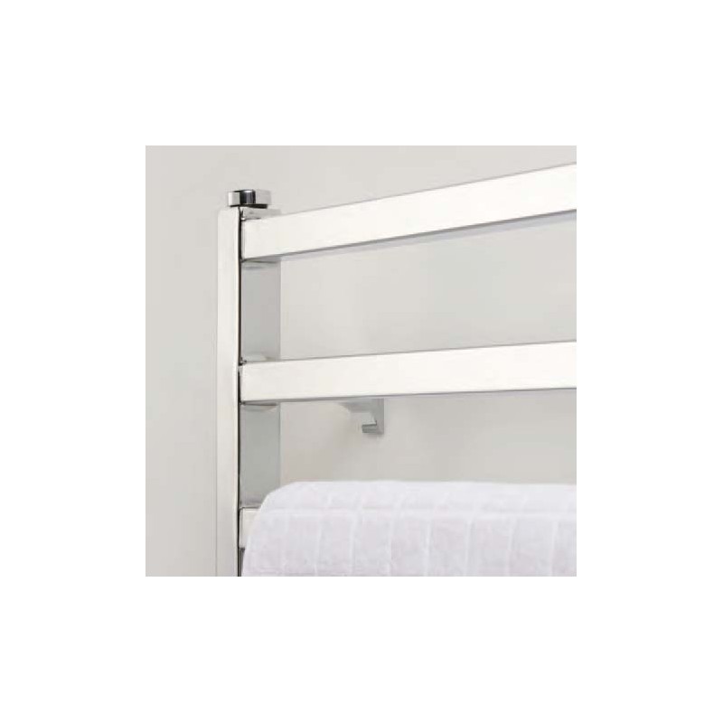 Aeon "Karnak" Designer Brushed & Polished Stainless Steel Towel Rails (3 Sizes)