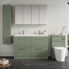 Arno 1200mm Freestanding Double Drawer Double Sink Vanity Units