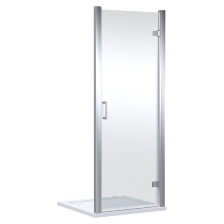 Chrome Lucie 8mm Hinged Shower Doors 800mm or 900mm (w)