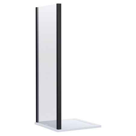 800mm to 1000mm (w) Lucie Chrome 8mm Side Panels for Shower Enclosures - 3 Sizes