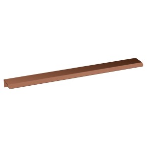 300mm Finger Pull Furniture Handle - Brushed Bronze