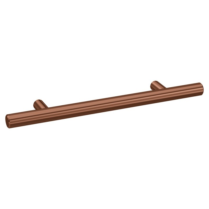 Brushed Bronze Bar Handle - 156mm (w) x 25mm (h) x 10mm (d)