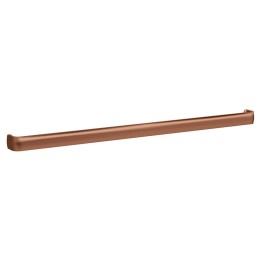 328mm D Shaped Furniture Handle - Brushed Bronze