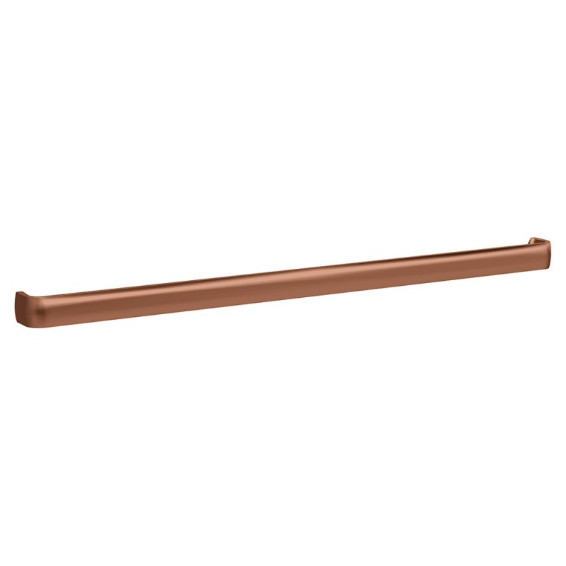 328mm D Shaped Furniture Handle - Brushed Bronze