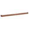 328mm D Shaped Furniture Handle - Brushed Bronze