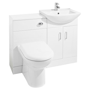 Cloakroom Furniture Pack - Square Basin