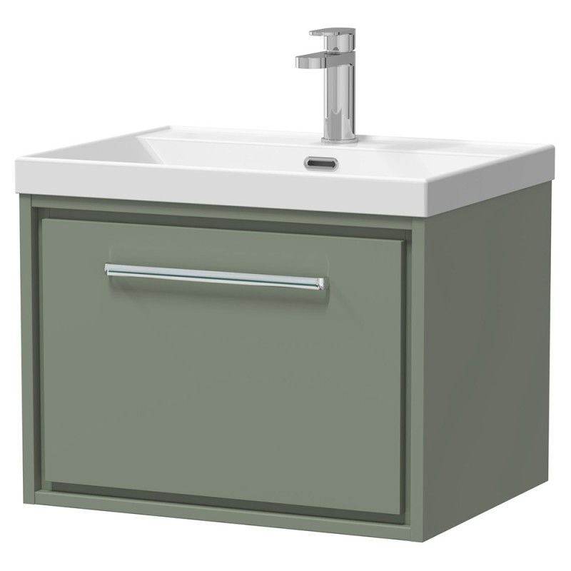 Lille 600mm Wall Hung Single Drawer Vanity Units