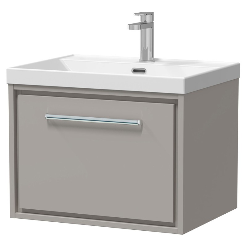 Lille 600mm Wall Hung Single Drawer Vanity Units